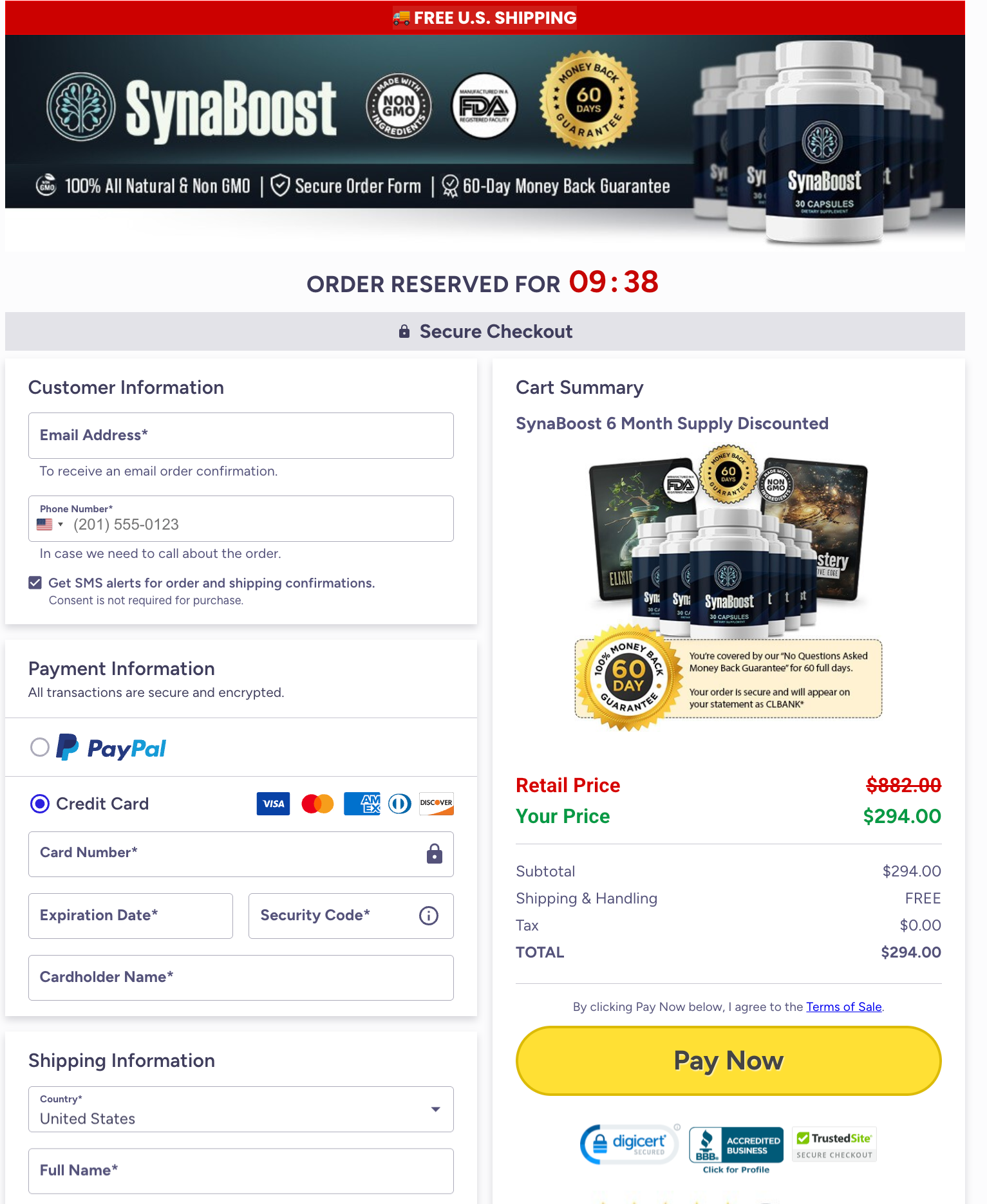 synaboost-order-page